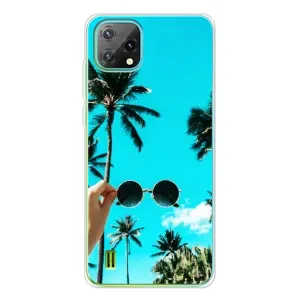 Силиконовый чехол с КАРТИНКАМИ лето для Blackview Oscal C60 (AlphaPrint) (Взгляд лето)