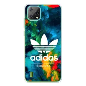 Чехлы Адидас для Blackview Oscal C60 (AlphaPrint) (Яркий Адидас)