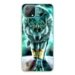 Защитные чехлы для >Блэквью Оскал C60 (AlphaPrint) (ХИТ продаж) ВОЛК (Яркий волк)