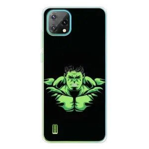 Чехлы с героями Марвел Blackview Oscal C60 (VPrint) (Зелёный Халк)