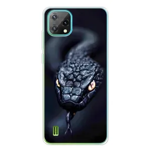 Чохол з картинкою 'Хижаки' для Blackview Oscal C60 (Чорна змія)
