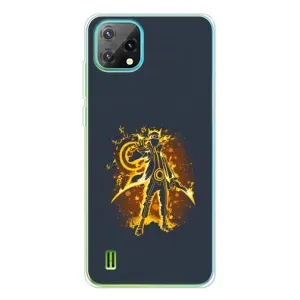 Naruto Anime Чехлы для >Блэквью Оскал C60 (AlphaPrint) (золотой Наруто)