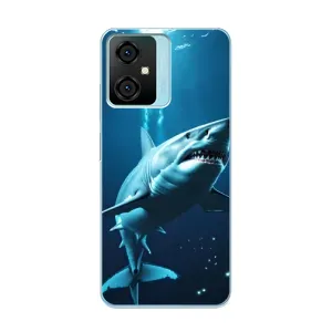Чохол з картинкою 'Хижаки' для Blackview Oscal C70 (Акула під водою)