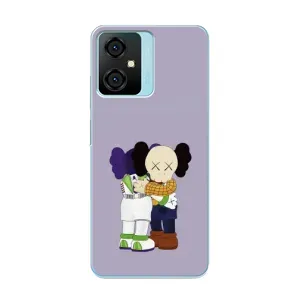 Чехлы для Blackview Oscal C70 - Bearbrick Louis Vuitton (PREMIUMPrint) (Дружба Беарбрик)