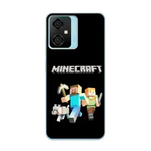 Чохол Майнкрафт на Blackview Oscal C70 (AlphaPrint) Minecraft (герої Minecraft)