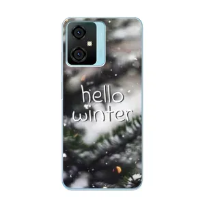 Новогодние, Праздничные Чехлы для Blackview Oscal C70 - 2024 год (Hello winter)