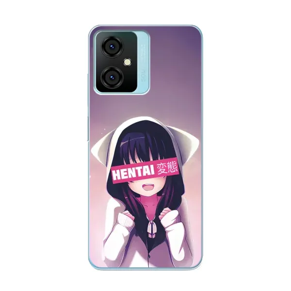 Чохол з принтом «Hentai chan» для Blackview Oscal C70 Чохол з принтом «Hentai chan» для Blackview Oscal C70