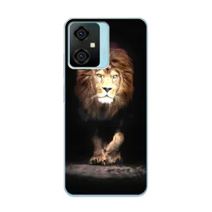 Чехол со Львом для Blackview Oscal C70 (VPrint) (Лев)