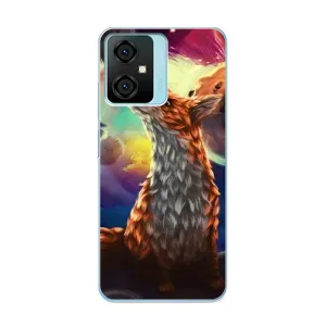 Чохли з картинкою Лисичка для Blackview Oscal C70 (VPrint) (Лисичка в космосі)