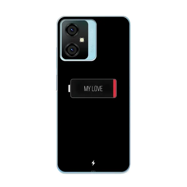 Чехол с принтом «Love battery» для Blackview Oscal C70 Чехол с принтом «Love battery» для Blackview Oscal C70