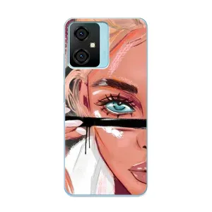 Чохол з друком для Blackview Oscal C70 - (Мода) (AlphaPrint) (Макіяж)