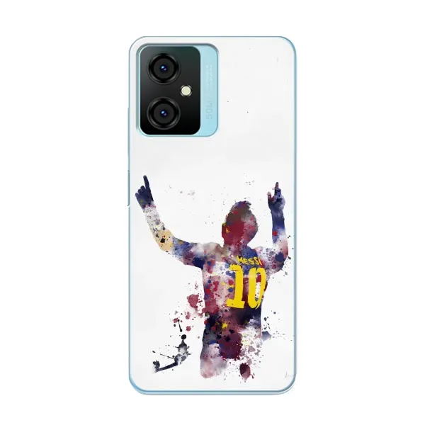 Чехол с принтом «Messi Barca» для Blackview Oscal C70