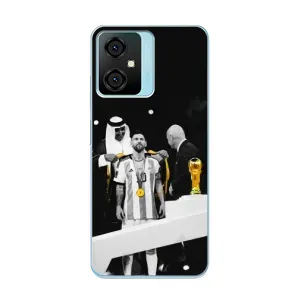 Чохли для Blackview Oscal C70 (Leo чемпіон) (AlphaPrint) (Мессі коронований)