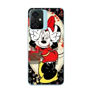 Чохол Disney Mouse Blackview Oscal C70 (PREMIUMPrint) (Мінні peace)