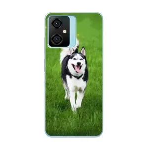 Чохол з Хаскі Blackview Oscal C70 - (AlphaPrint) (Радісний Хаскі)