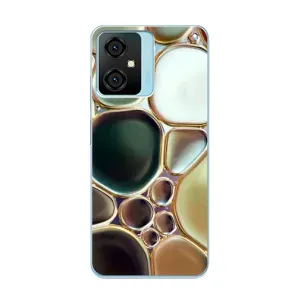Мраморний чехол на Blackview Oscal C70 (VPrint) (Радужний Мрамор)