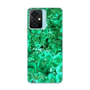 Мраморний чехол на Blackview Oscal C70 (VPrint) (Салатовий Мрамор)
