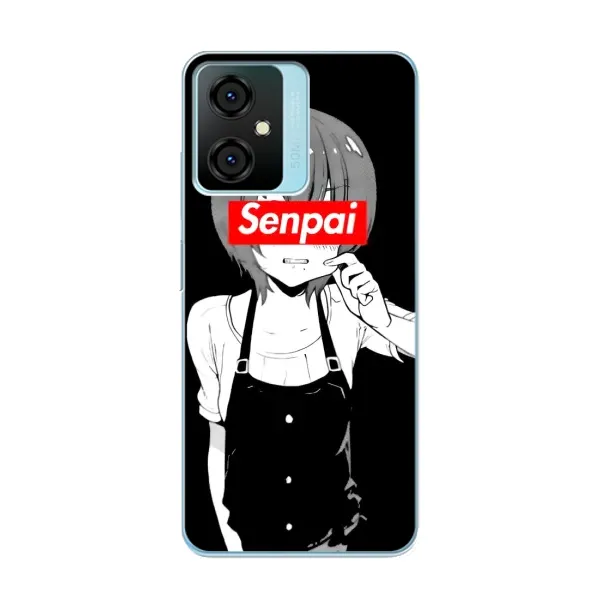 Чохол з принтом «Senpai» для Blackview Oscal C70 Чохол з принтом «Senpai» для Blackview Oscal C70