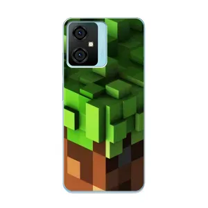 Чохол Майнкрафт на Blackview Oscal C70 (AlphaPrint) Minecraft (текстура Майнкрафт)