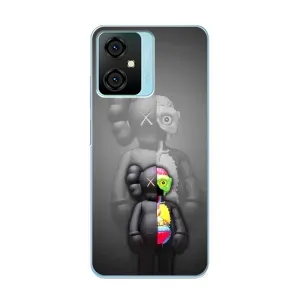 Чехлы для Blackview Oscal C70 - Bearbrick Louis Vuitton (PREMIUMPrint) (Тело Bearbrick)