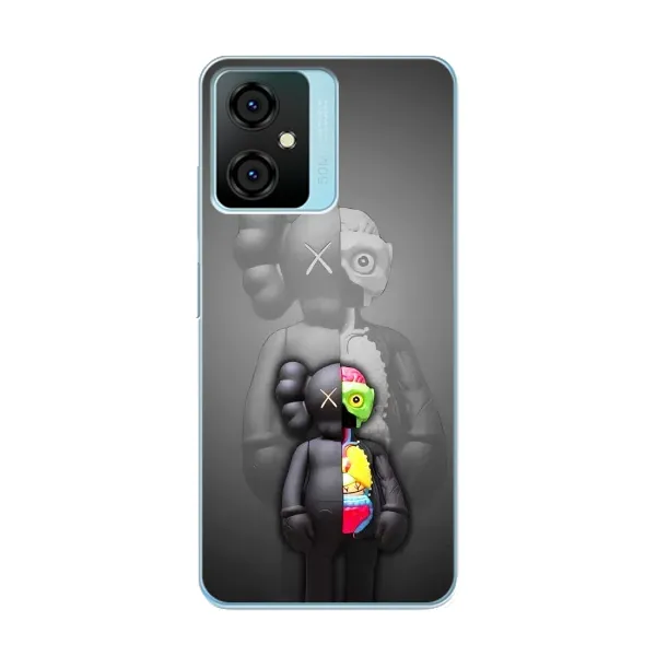 Чохол з принтом «Тіло Bearbrick» для Blackview Oscal C70