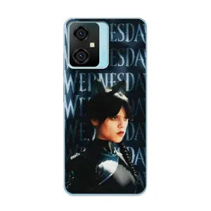 Чохли Венсдей на Blackview Oscal C70 Уенсдей (AlphaPrint) (Венздей кішка)