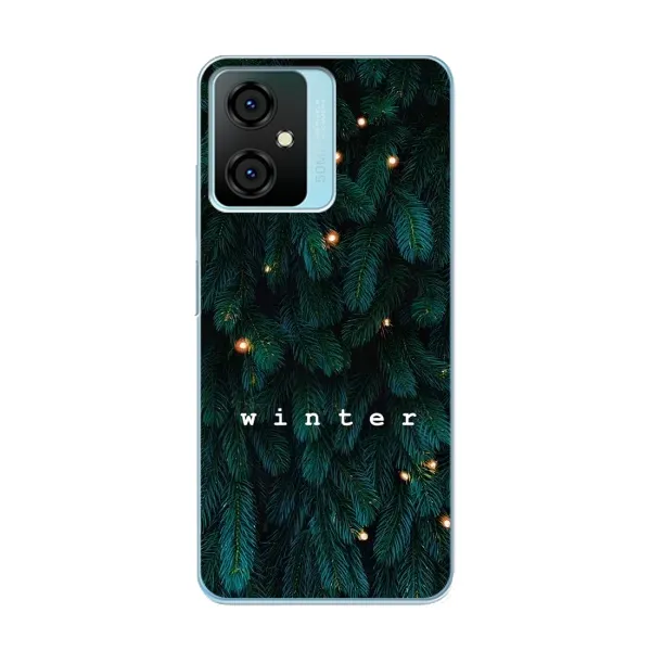 Чехол с принтом «Winter» для Blackview Oscal C70