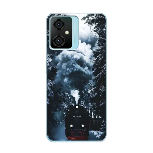 Чехол с принтом «Зимний поезд» для Blackview Oscal C70