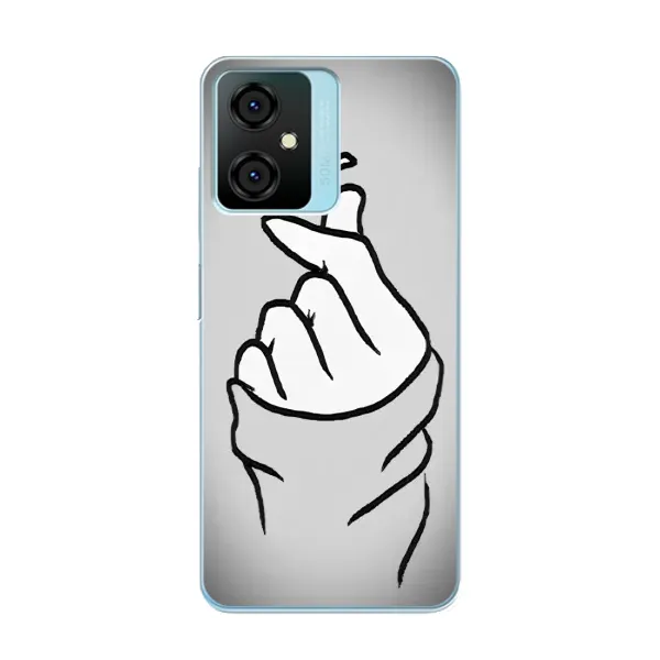 Чехол с принтом «Значок Love» для Blackview Oscal C70