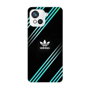 Чехлы Адидас для Blackview Oscal C80 (AlphaPrint) (Адидас с полосами)
