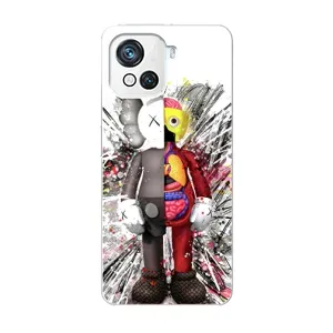 Чохли для Blackview Oscal C80 - Bearbrick Louis Vuitton (PREMIUMPrint) (Беарбрік)