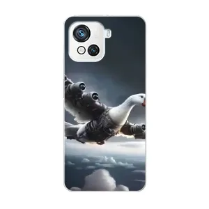 Чехол с мемом Тралалело тралала на Blackview Oscal C80 (Бомбардини гусини)