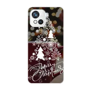 Рождественские Чехлы для Blackview Oscal C80 (VPrint) (Елочка узорная)