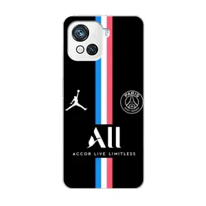 Чохли PSG для Blackview Oscal C80 (AlphaPrint) (футболка ПСЖ)