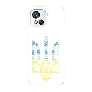 Чохли для Blackview Oscal C80 Укр. Символіка (AlphaPrint) (Герб з букв)