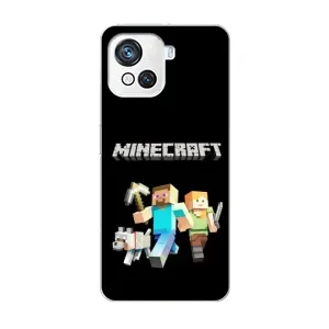 Чохол Майнкрафт на Blackview Oscal C80 (AlphaPrint) Minecraft (герої Minecraft)