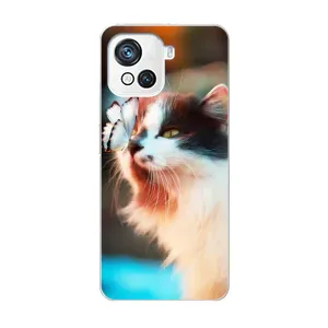 Чохол на Блеквю Оскал С80 з Котиками (VPrint) (Котик з метеликом)