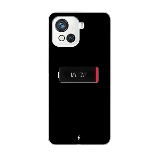 Чехол с принтом «Love battery» для Blackview Oscal C80 Чехол с принтом «Love battery» для Blackview Oscal C80