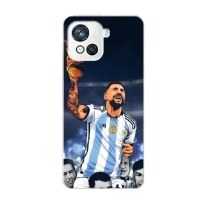 Чехлы для Blackview Oscal C80 (Leo чемпион) (AlphaPrint) (Месси с кубком)