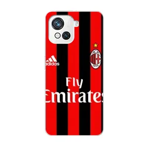 Чехлы для Blackview Oscal C80 (VPrint) - Футбольные клубы (Milan)