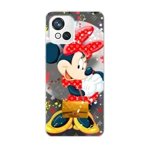 Чохол Disney Mouse Blackview Oscal C80 (PREMIUMPrint) (Minni з бантіком)