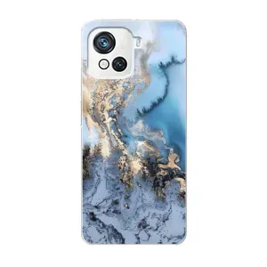 Мраморний чехол на Blackview Oscal C80 (VPrint) (Ніжний мрамор)