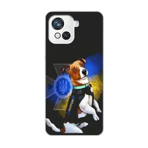 Чехлы с картинкой собаки Патрон для Blackview Oscal C80 (AlphaPrint) (Патрон собачка)