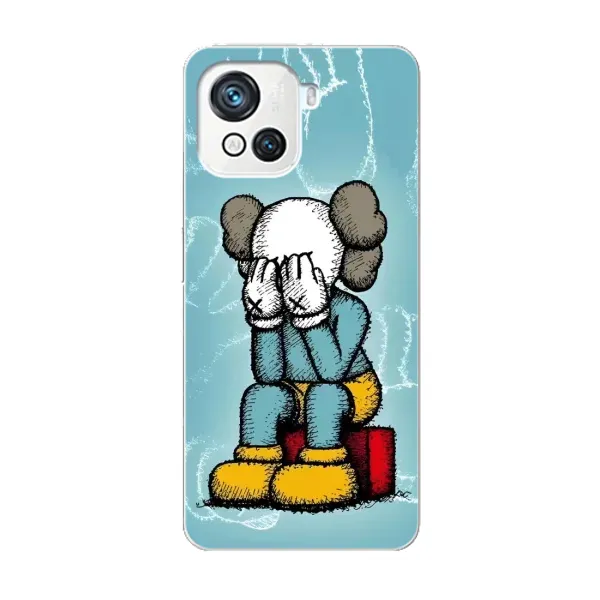 Чехол с принтом «Плач Bearbrick» для Blackview Oscal C80