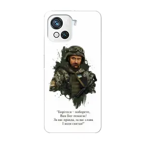 Чохли для Blackview Oscal C80 с принтом Тараса Шевченко (AlphaPrint) (Шевченко воїн)