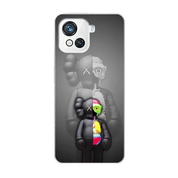 Чехол с принтом «Тело Bearbrick» для Blackview Oscal C80
