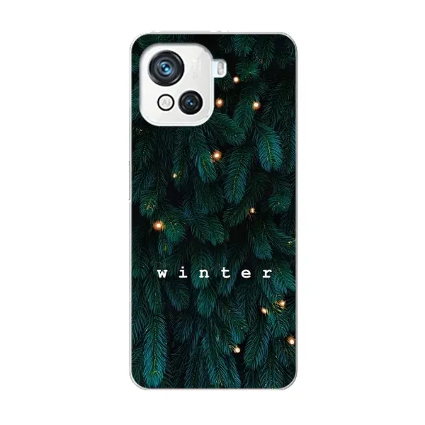 Чохол з принтом «Winter» для Blackview Oscal C80