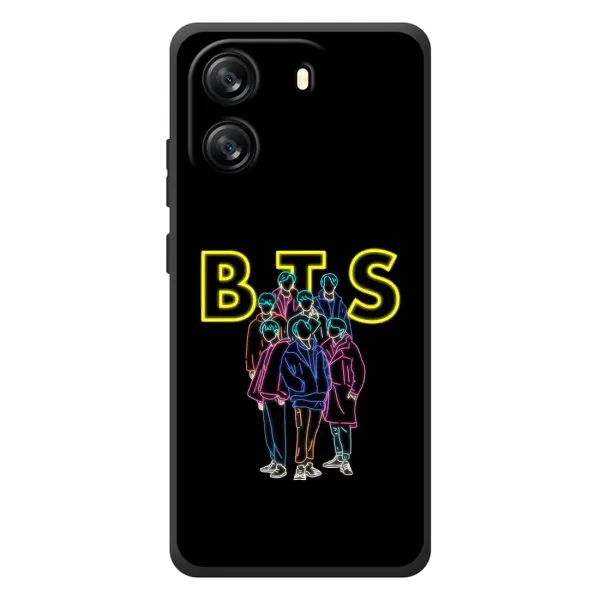 Чехол с принтом «BTS стайл» для Blackview Oscal Flat 1C