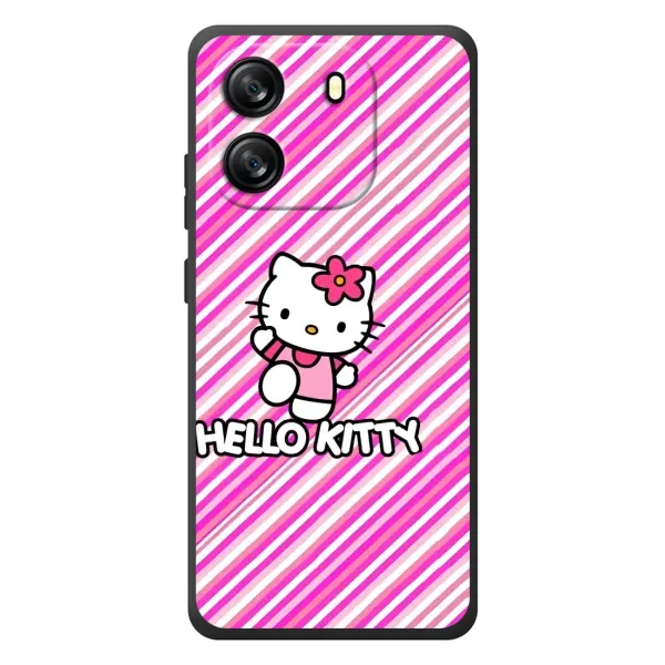 Чехол с принтом «Hello Kytty» для Blackview Oscal Flat 1C