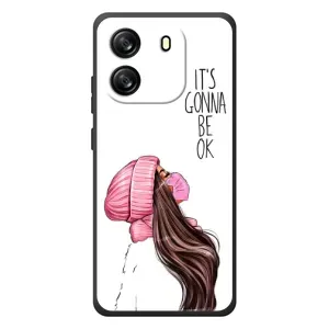 Чехол с печатью для Blackview Oscal Flat 1C - (Мода) (AlphaPrint) (Коронавирус)